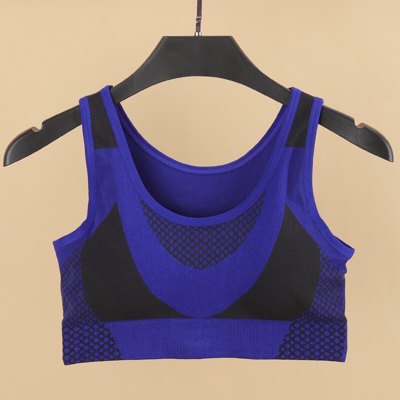 Áo bra nhện bra tập chất đanh mịn đẹp tập gym yoga earobic M3856- Mbra94