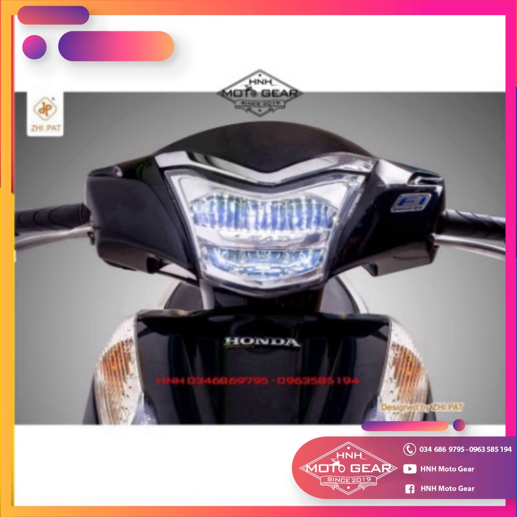 Đèn Pha Led Cho Honda Lead 2013 - 2016 Chính Hãng Zhipat