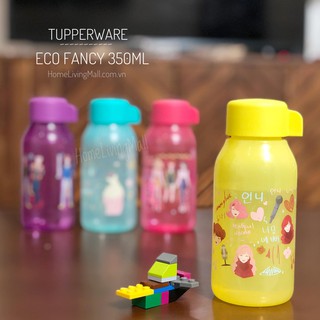 bình nước eco fancy 350ml tupperware mới