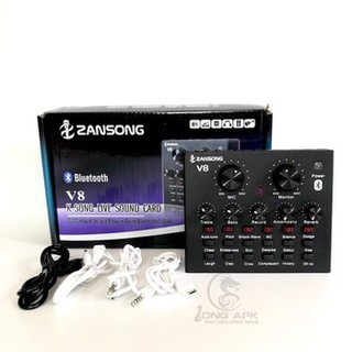 Soundcard V8 Bluetooth chính hãng zansong