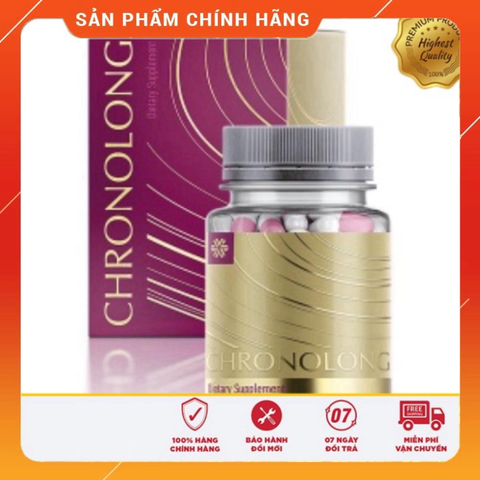 Chronolong 🍀 Phức hợp chống lão hóa - Cải thiện nội tiết tố nữ giúp làm đẹp da, tóc, móng
