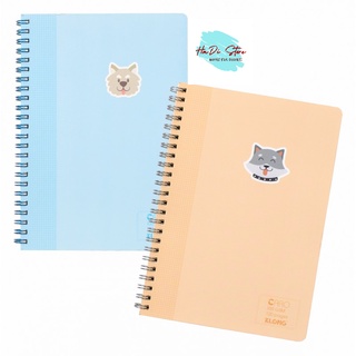 [HADI] KLONG Sổ lò xo kép CARO A5 giấy dày 100GSM - 120trang (MS:535)