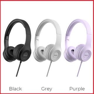 tai nghe chụp tai có míc chân 3.5mm HOCO W21 dùng cho điện thoại laptop ipad tab