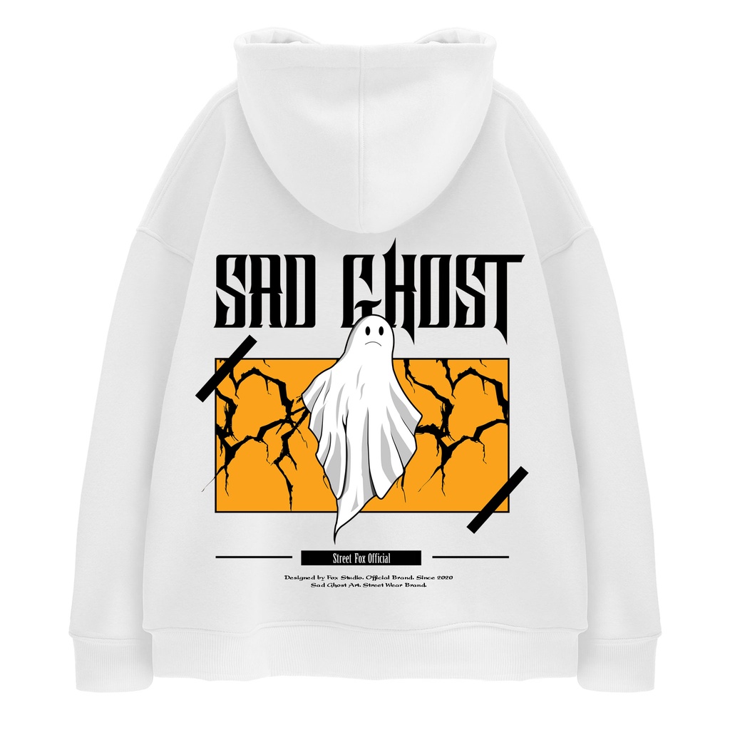 Áo Hoodie Local Brand Street Fox HD Sad Ghost