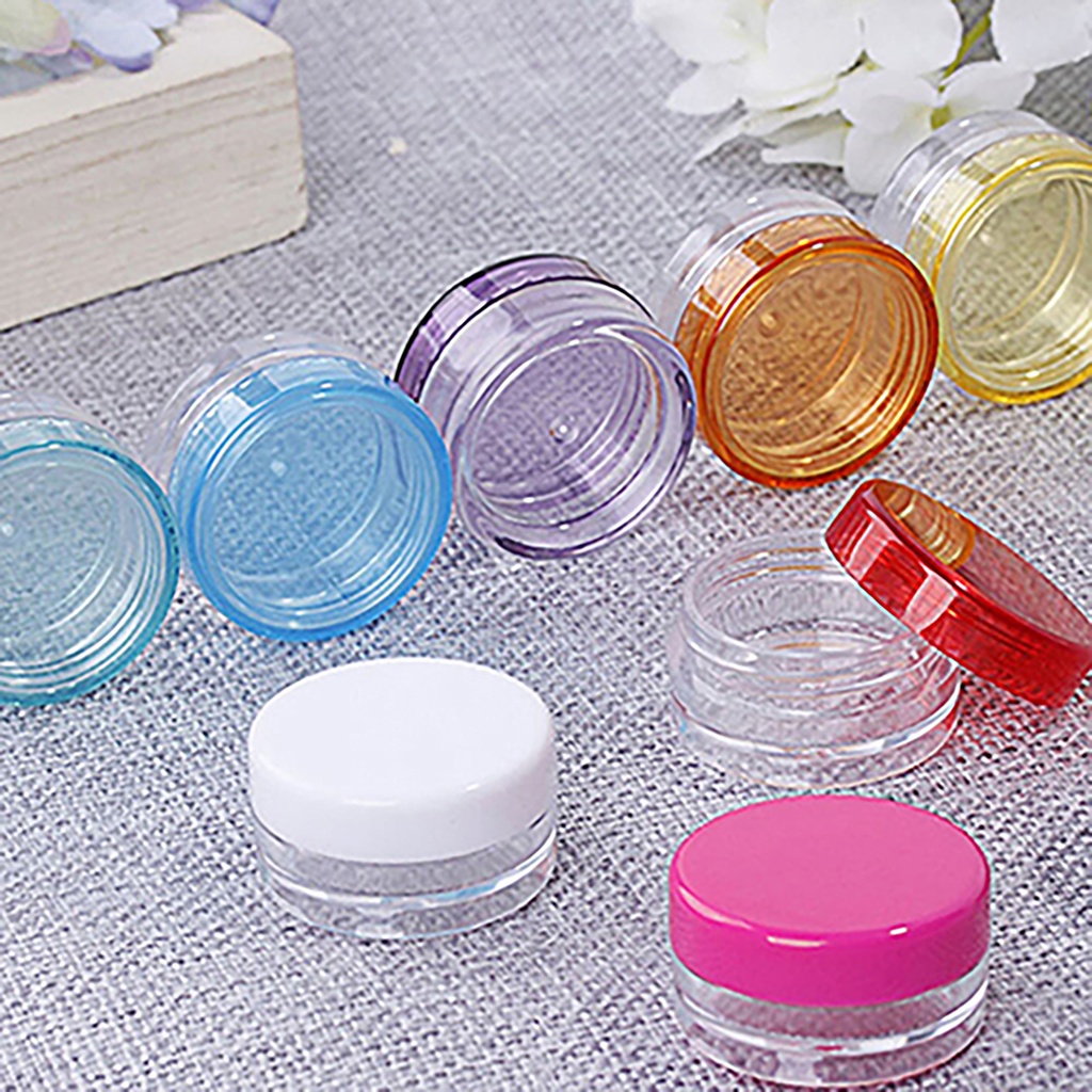 Mua Lọ rỗng bằng nhựa đựng mẫu kem kích thước nhỏ hình tròn giá rẻ nhất ...