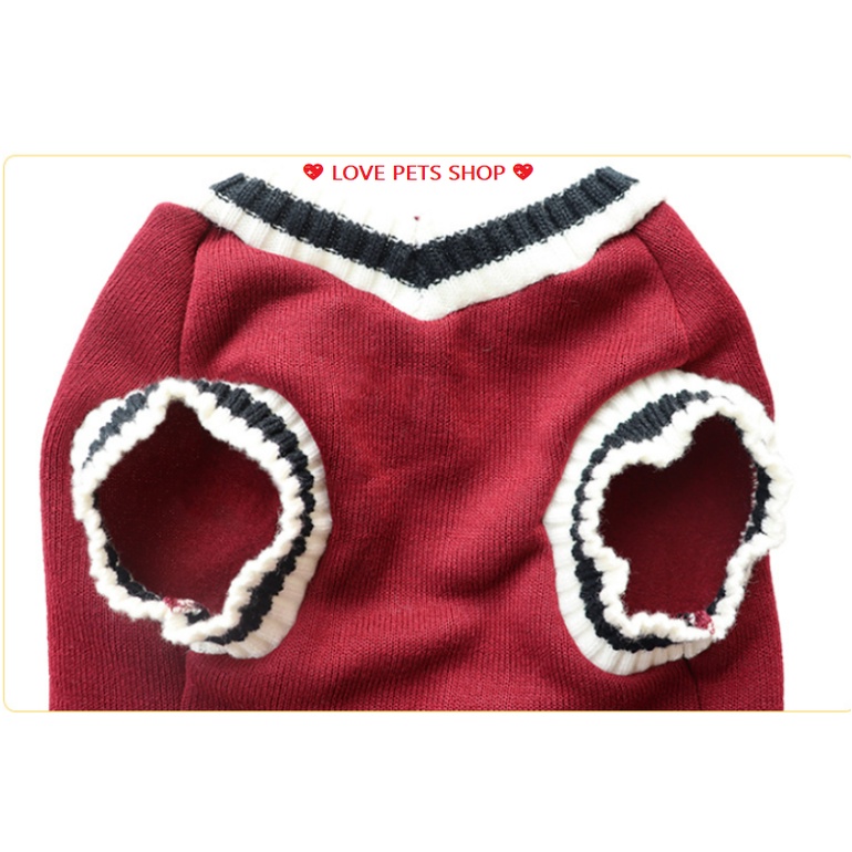 ÁO LEN CHO CHÓ MÈO, ÁO CHO THÚ CƯNG - LOVE PETS SHOP