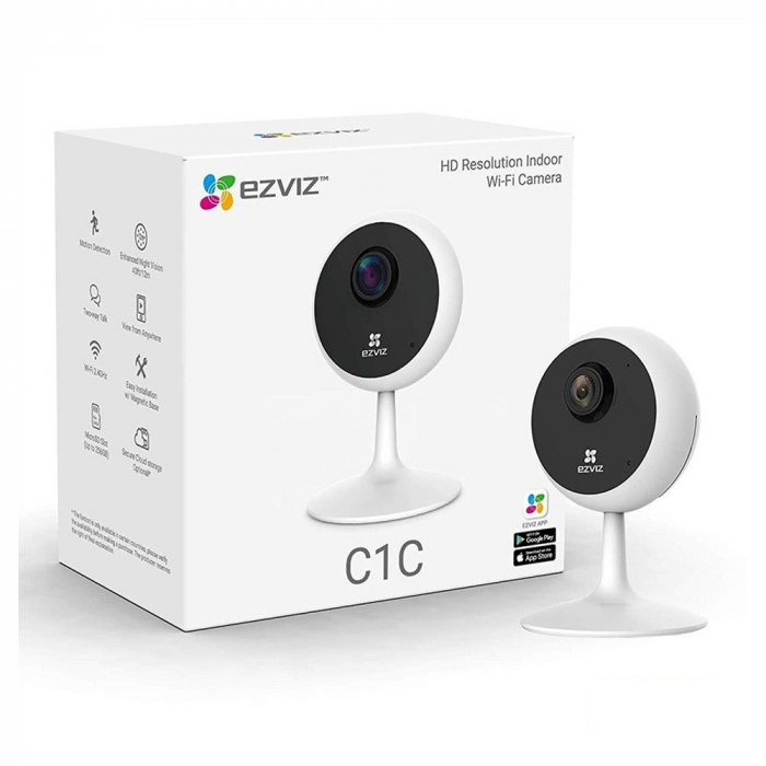 Camera trong nhà IP EZVIZ Wifi CS-C1C (1080P/H265) đàm thoại 2 chiều cảnh báo chuyển động