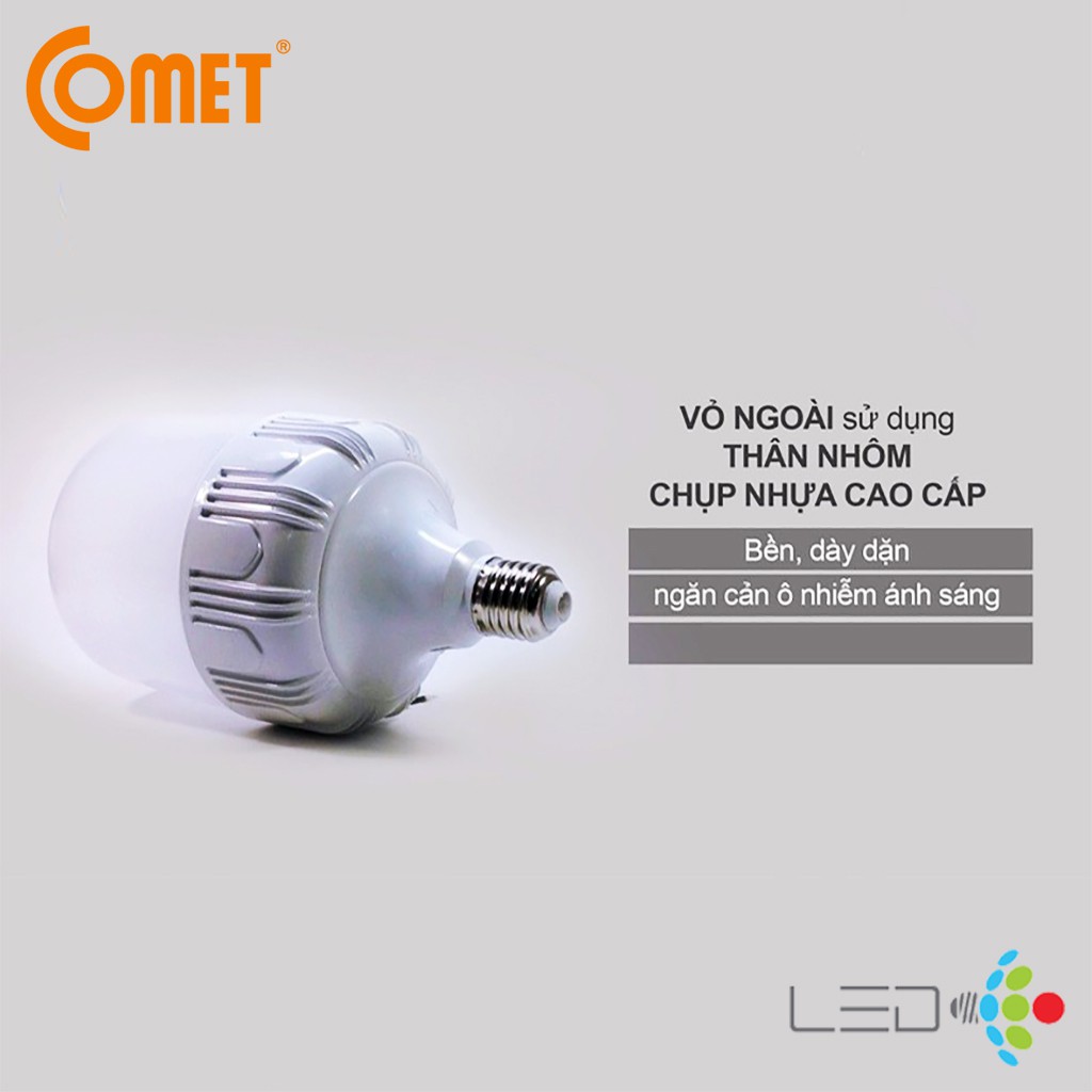 BÓNG LED BULB 20W COMET CB13H-20 (thân nhôm)