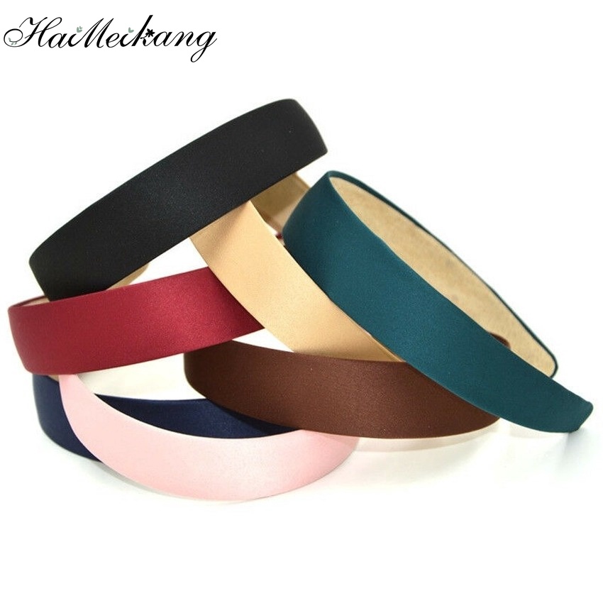 Haimeikang European and American Style Solid Color Hairband for Women