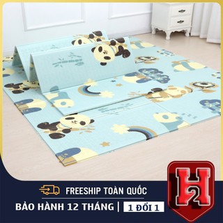 ❤️FREESHIP❤️Thảm Trải Sàn Xốp XPE 2 Mặt Phủ Silicone Hàn Quốc-Cho Bé Tập Bò, An Toàn Tuyệt Đối