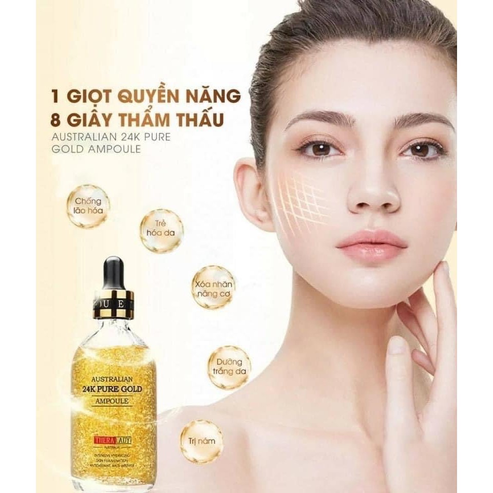 Serum vàng Australian 24k Pure Gold Ampoule 100ml