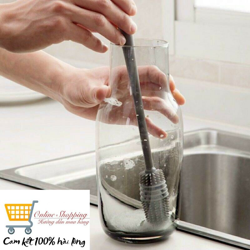 CỌ RỬA CỐC CHÉN SILICON