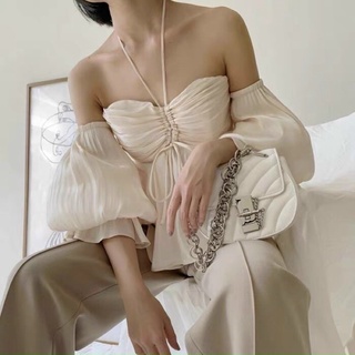 ÁO NUDE RỚT VAI DÂY