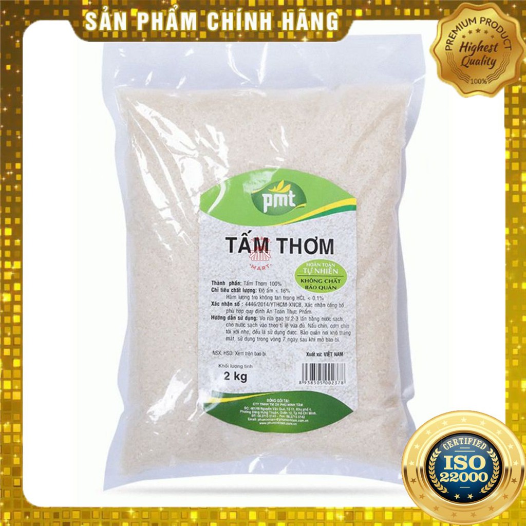 [ Yams Mart ] Gạo Tấm Thơm Phú Minh Tâm 2KG