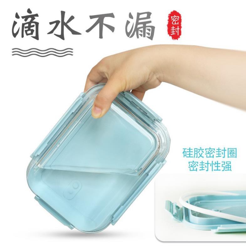 Bát thủy tinh chống tràn có nắp đậy dành cho gia đình  320ml tới 1000ml