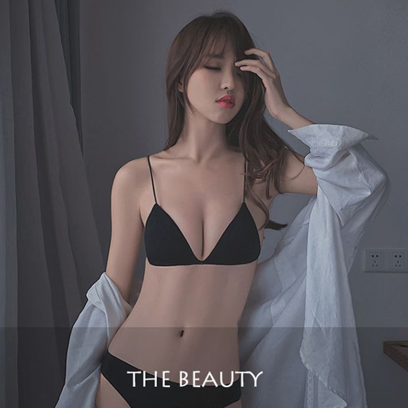 Áo lót nâng ngực cúp hình tam giác khóa trước phong cách quyến rũ dành cho nữ