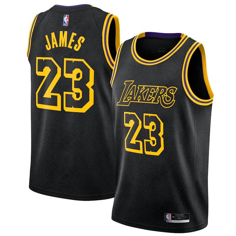 Áo Bóng Rổ NBA Jersey NP2 2022 Los Angeles Lakers No.23 James Phiên Bản Kỷ Niệm Plus Size PN2