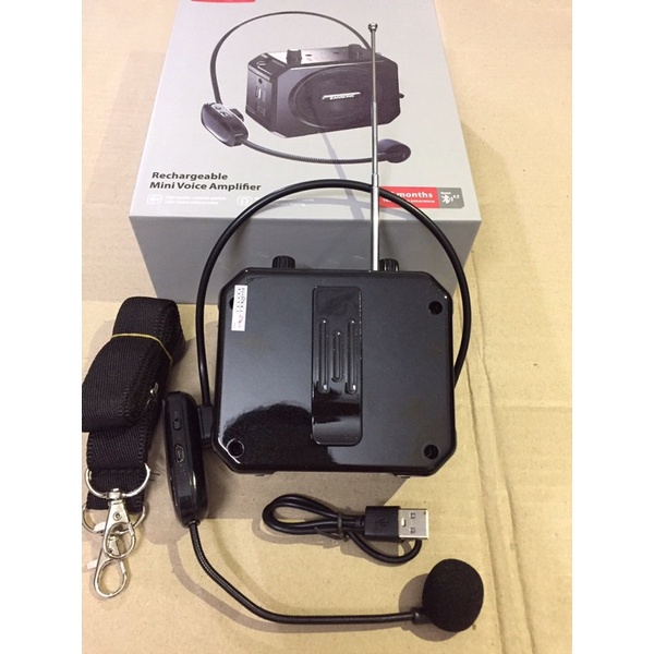 Loa Trợ Giảng Kèm Micro Bluetooth Đa Năng Zansong M80. Máy Trợ Giảng Không Dây .