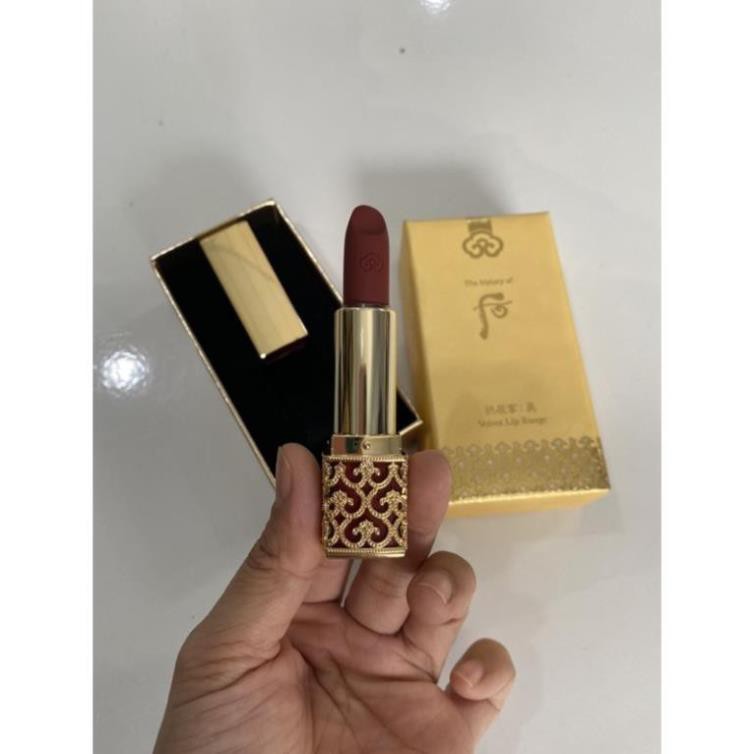 Son lì mềm mịn Whoo Velvet Lip Rouge dòng Hoàng Cung 3,5 gam