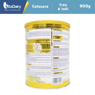 Sữa bột Calosure Gold 900g - S