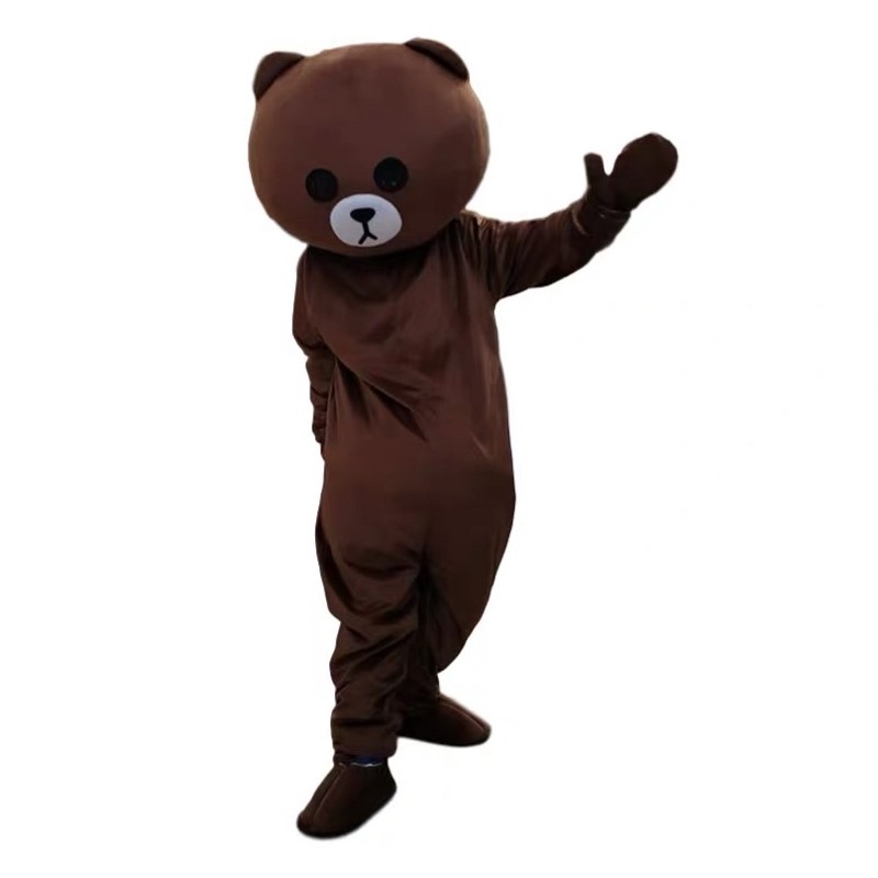 MASCOT BROWN ĐẦU TO 38CM