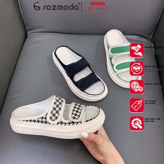 [HỎA TỐC HCM] Dép sục nữ hở mũi đạp gót ROZMODA DSUC02 - giày thể thao đạp gót mũi thủng kiểu dán cao cấp, đế siêu êm
