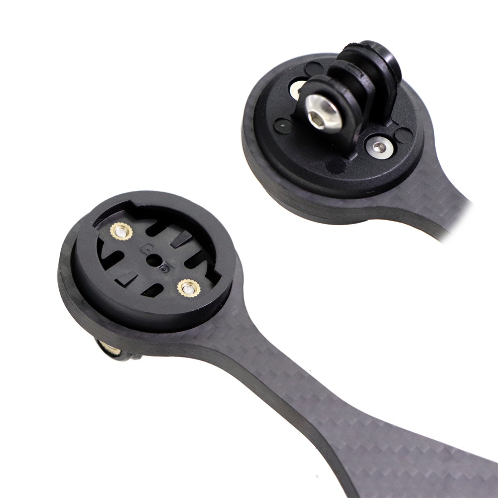 Giá Đỡ Bằng Sợi carbon Gắn Tay Lái Xe Đạp Cho Garmin GoPro Light f12