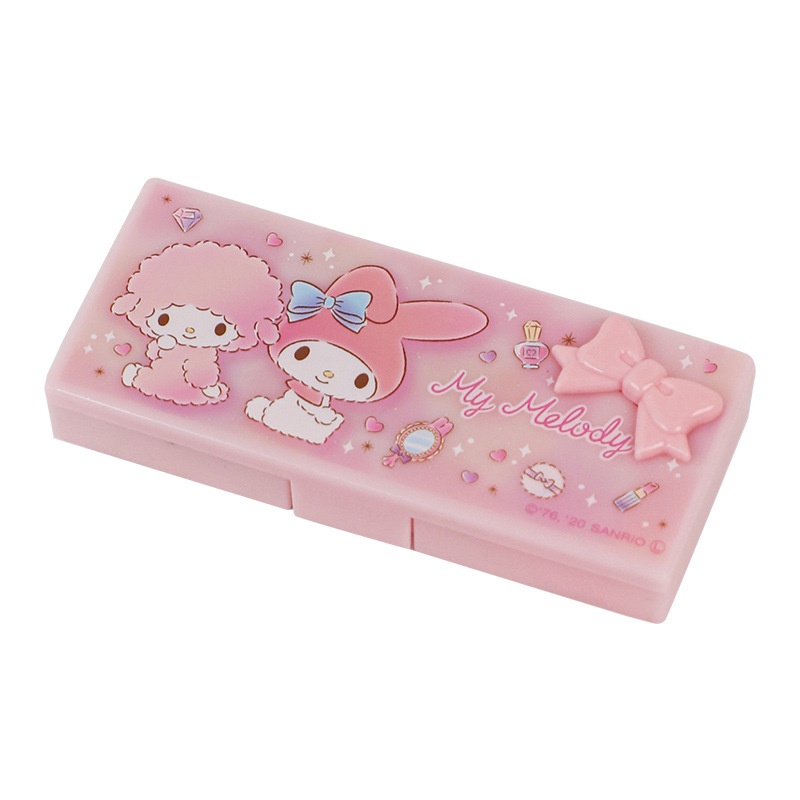 Hộp Nhựa Đựng Đồ Trang Sức Hình Chữ Nhật In Hình Hello kitty Xinh Xắn365 Ốp