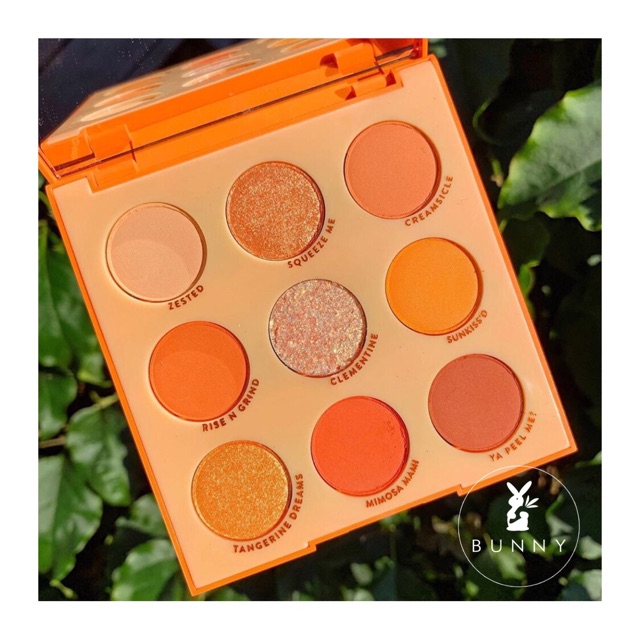 Bảng phấn mắt Colourpop Orange You Glad Palette 9 ô màu Bunny Beauty hàng đủ bill | BigBuy360 - bigbuy360.vn