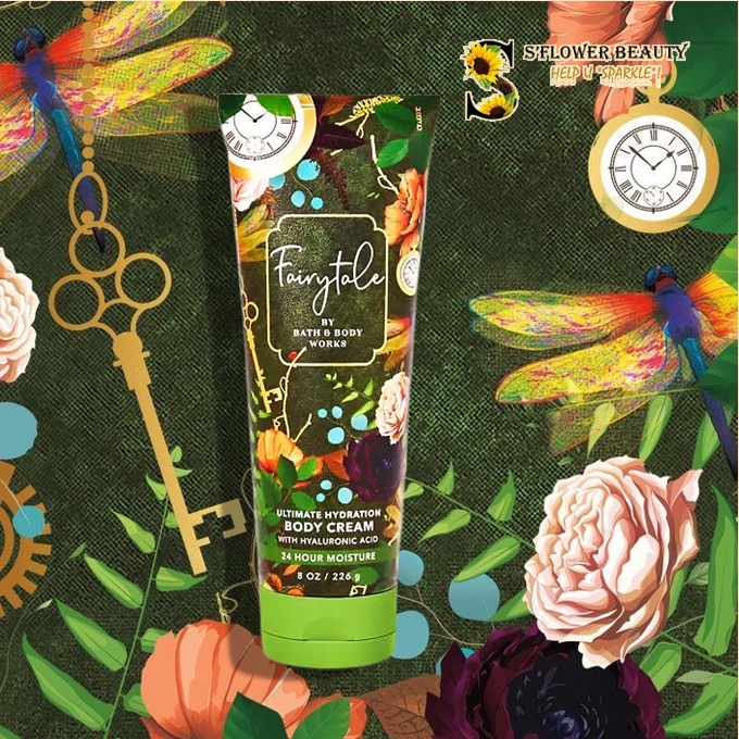 FAIRYTALE | Bộ Sản Phẩm Gel Tắm -  Dưỡng Thể - Xịt Thơm Nước Hoa Toàn Thân Bath &amp; Body Works Body Care