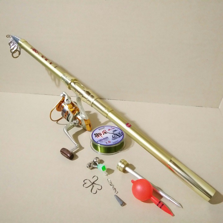 Bộ Cần GW 3m6 Kèm Máy 5000EF ️🎣 Kèm 100m Cước Shimano Full Bộ