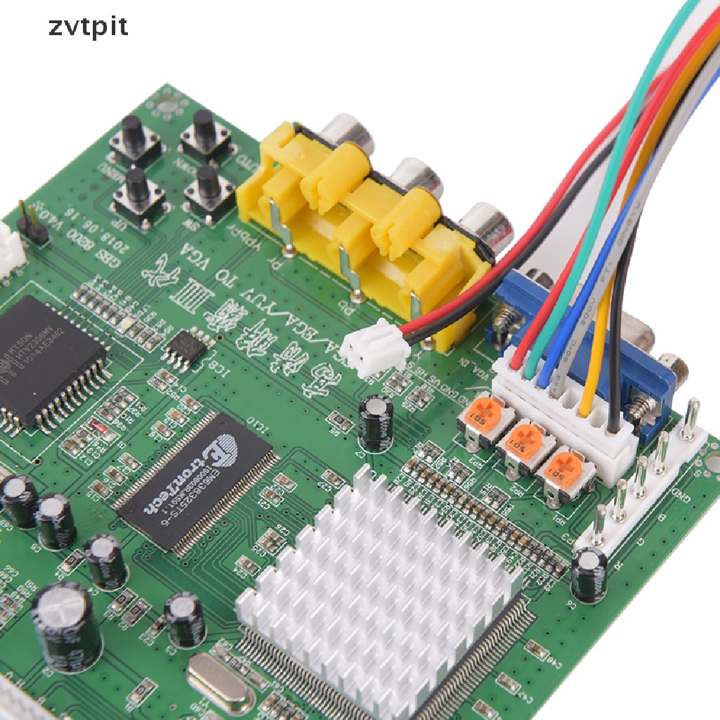 [ZVPT] Arcade Game RGB/CGA/EGA/YUV to VGA HD Video Converter Board HD9800/GBS8200 DSF