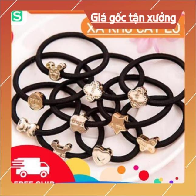 11 FreeShip] [Thanh Lý] [SIÊU RẺ] DÂY NỊT BUỘC TÓC 1K
