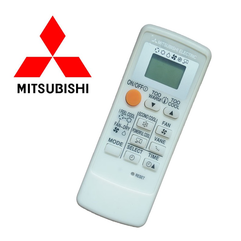 Remote Máy Lạnh Mitsubishi Electric - Mặt Trắng