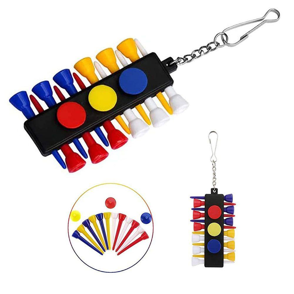 Giá Đỡ Gậy Đánh Golf Taylor Golfer Golf Accessorie 3 Kèm Móc Khóa 12 Bóng Golf Bằng Nhựa Màu Đen
