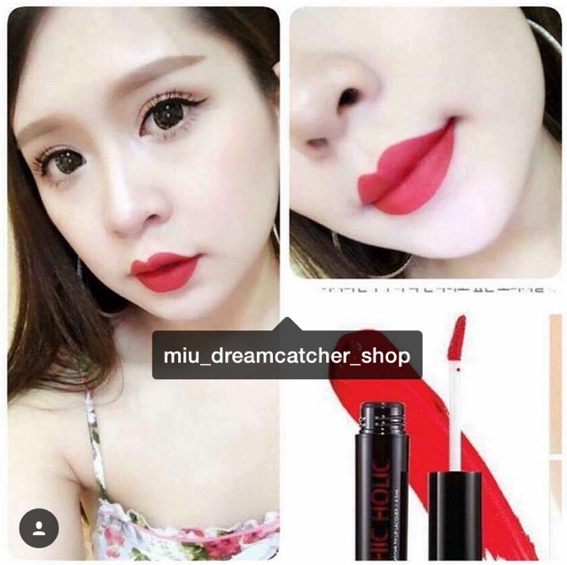  ✔ SON KEM SIÊU LÌ GIỮ ẨM CHIC HOLIC