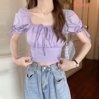 Áo croptop tím lilac hot