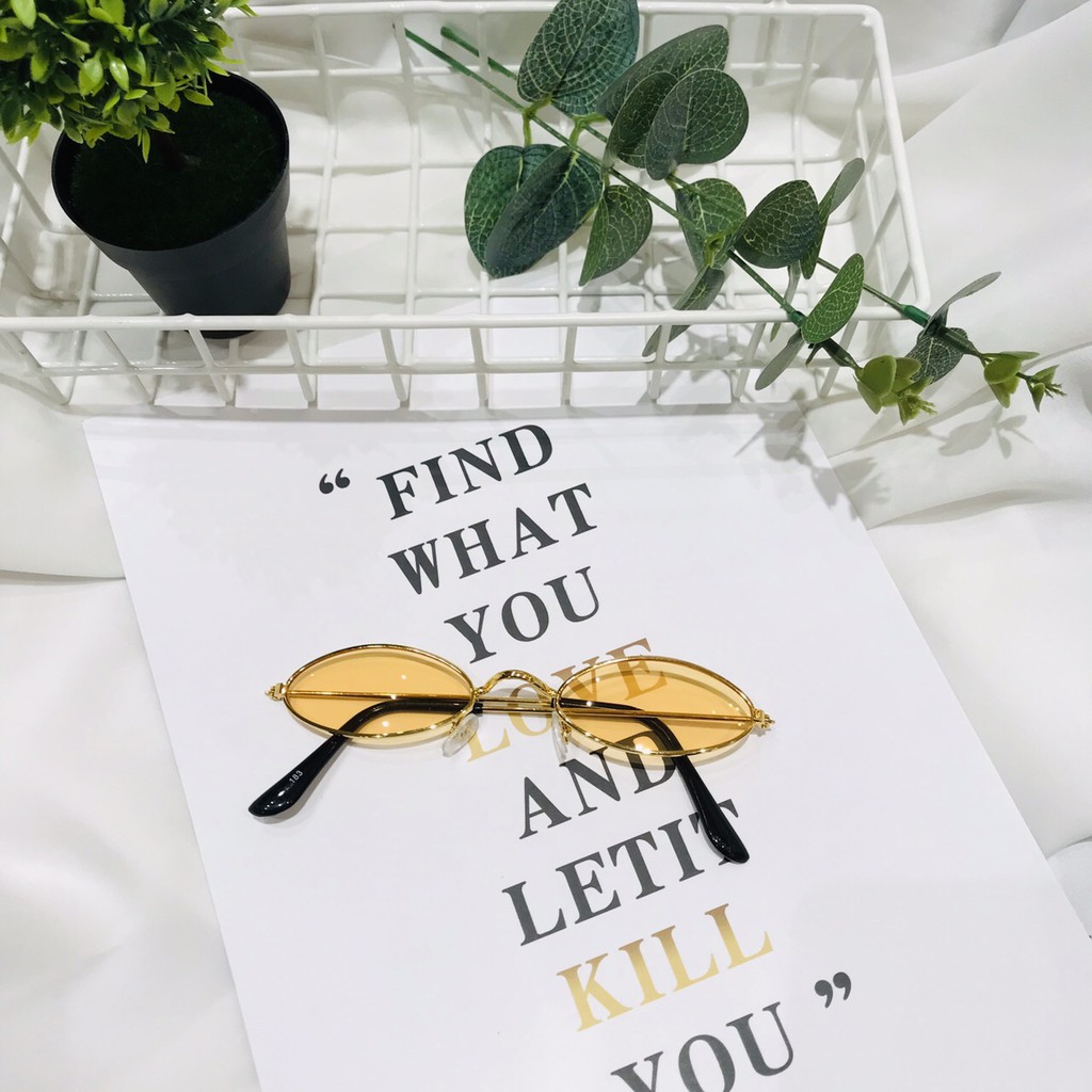 [CỰC XINH] MẮT KÍNH THỜI TRANG 183 HOT TREND OVAL HÍP SANG CHANH NHIỀU MÀU | BigBuy360 - bigbuy360.vn