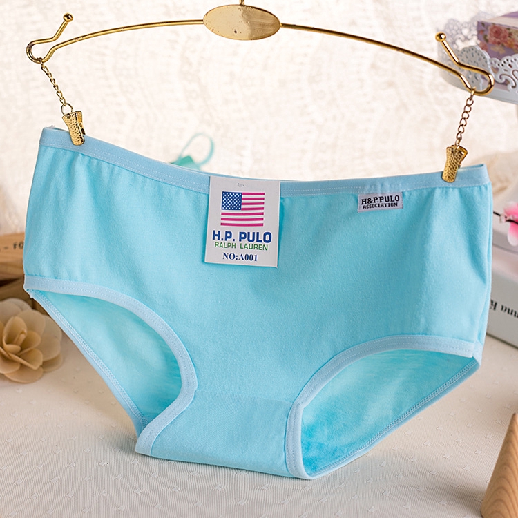 Quần lót nữ màu kẹo trơn đơn giản cho nữ 35-65kg