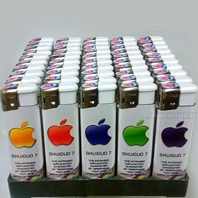 Bật lửa ga điện táo