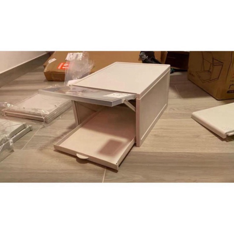 Hộp Đựng Giày Dép Nhựa Cứng - Nắp trong như kính do JoLySmartbox sản xuất