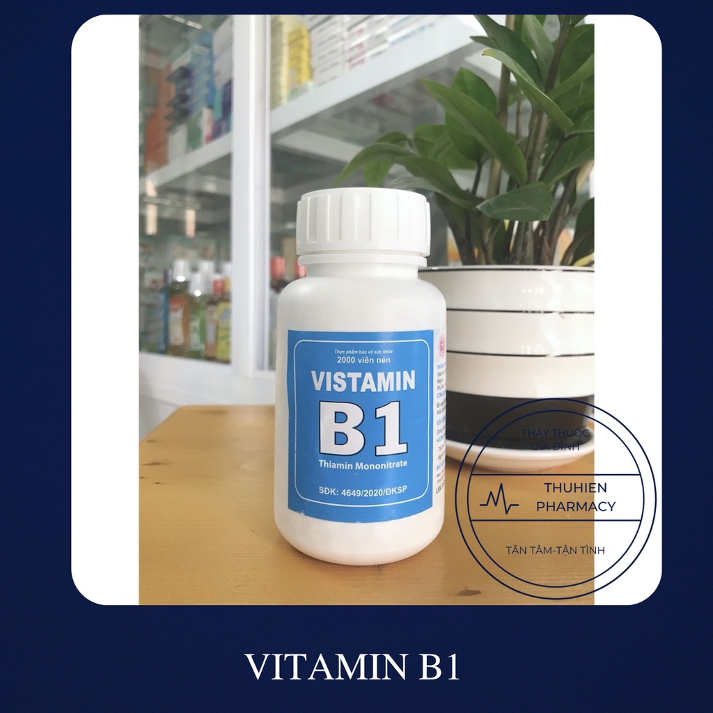 VITAMIN B1 viên nén-Lọ 2000, 300viên