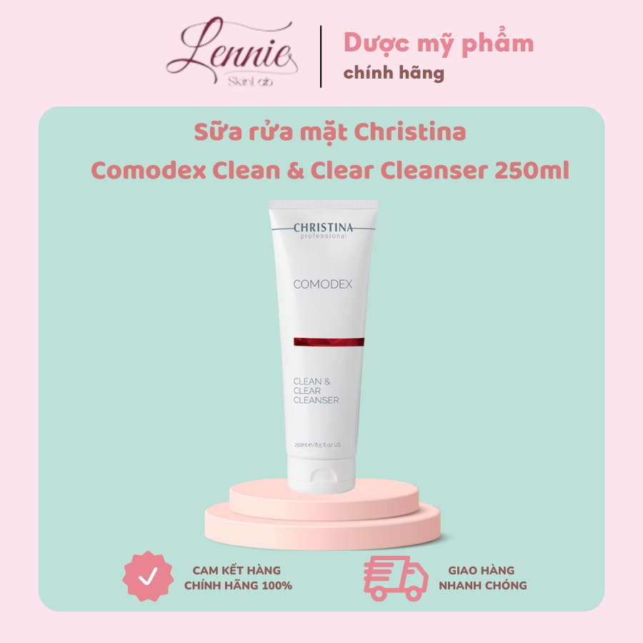 [Hàng chính hãng] Sữa rửa mặt cho da dầu Christina Comodex Clean and Clear Cleanser