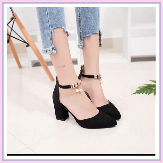 Giày sandal Zara Hils P Xx653 thời trang cao cấp cho nữ Sdh183 - đen, 38