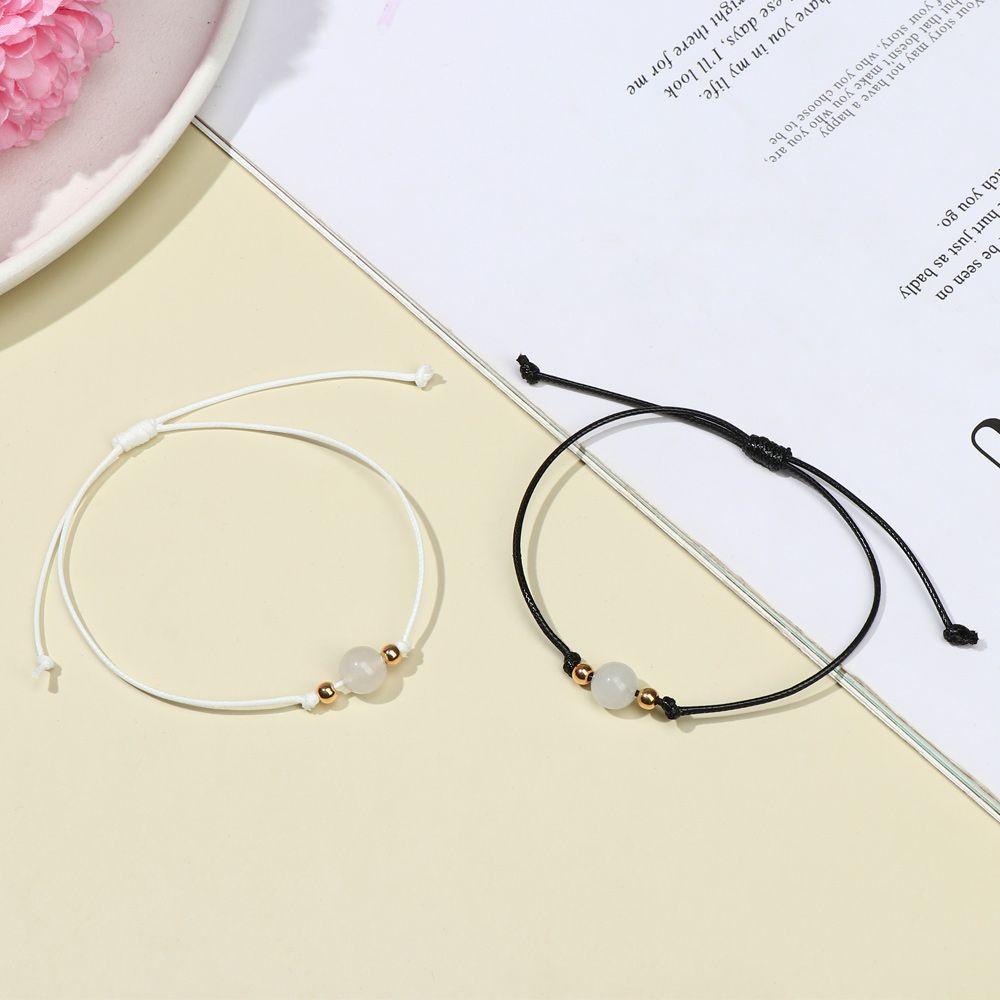 Okdeals 2 Cái Thời Trang Carnelian|Vòng Đeo Chân Chữa Bệnh|Vòng Tay Chuỗi Hạt Thời Trang Cho Nữ