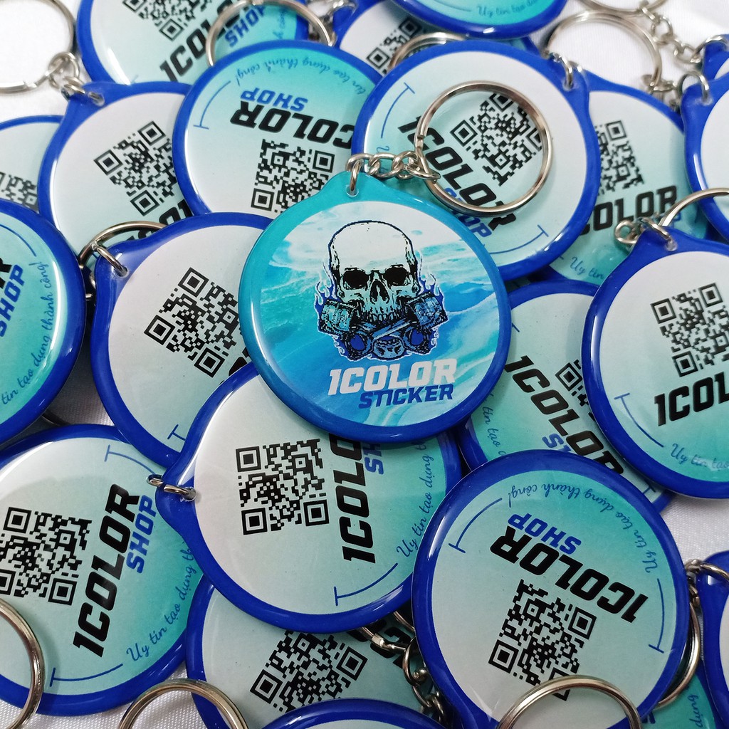 Móc khóa icolor Quà tặng kèm đơn hàng