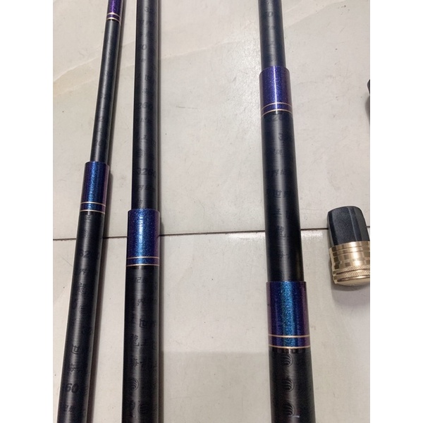 cần câu tay 5H dài 8m1 chiến long hãng 3260 cần tải cá lên tới 18kg y hình