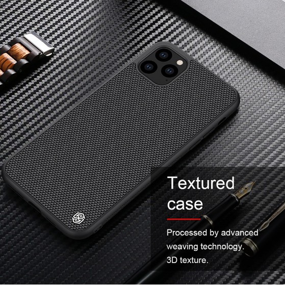 Ốp Lưng Nillkin Textured Case Cho iPhone 11 /11 Pro / 11 Pro Max Vân Carbon Siêu Mỏng ( Chính Hãng )