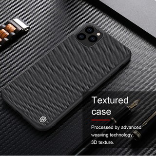 Ốp Lưng Nillkin Textured Case Cho iPhone 11 /11 Pro / 11 Pro Max Vân Carbon Siêu Mỏng ( Chính Hãng )