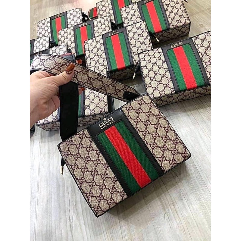 [PREESHIP XẢ KHO]♥️Túi Clutch GG Cầm Tay Nam Nữ FULL BOX Thời Trang Hot 2021 - MORISTORE